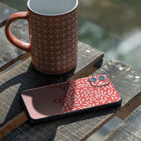 Coral Spring Sprinkles iPhone 11 Skin